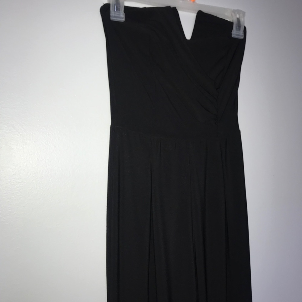 ⌛️ Black Strapless Jumpsuit